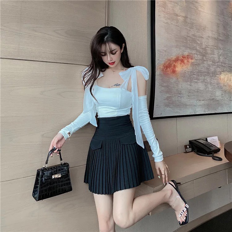 Chân Váy Lưng Cao Xếp Ly Nhỏ Chất Vải Cao Cấp Freeship,Chân Váy Ngắn Xếp Ly Có Quần Trong Dày Dặn Thời Trang Siêu Xinh | BigBuy360 - bigbuy360.vn