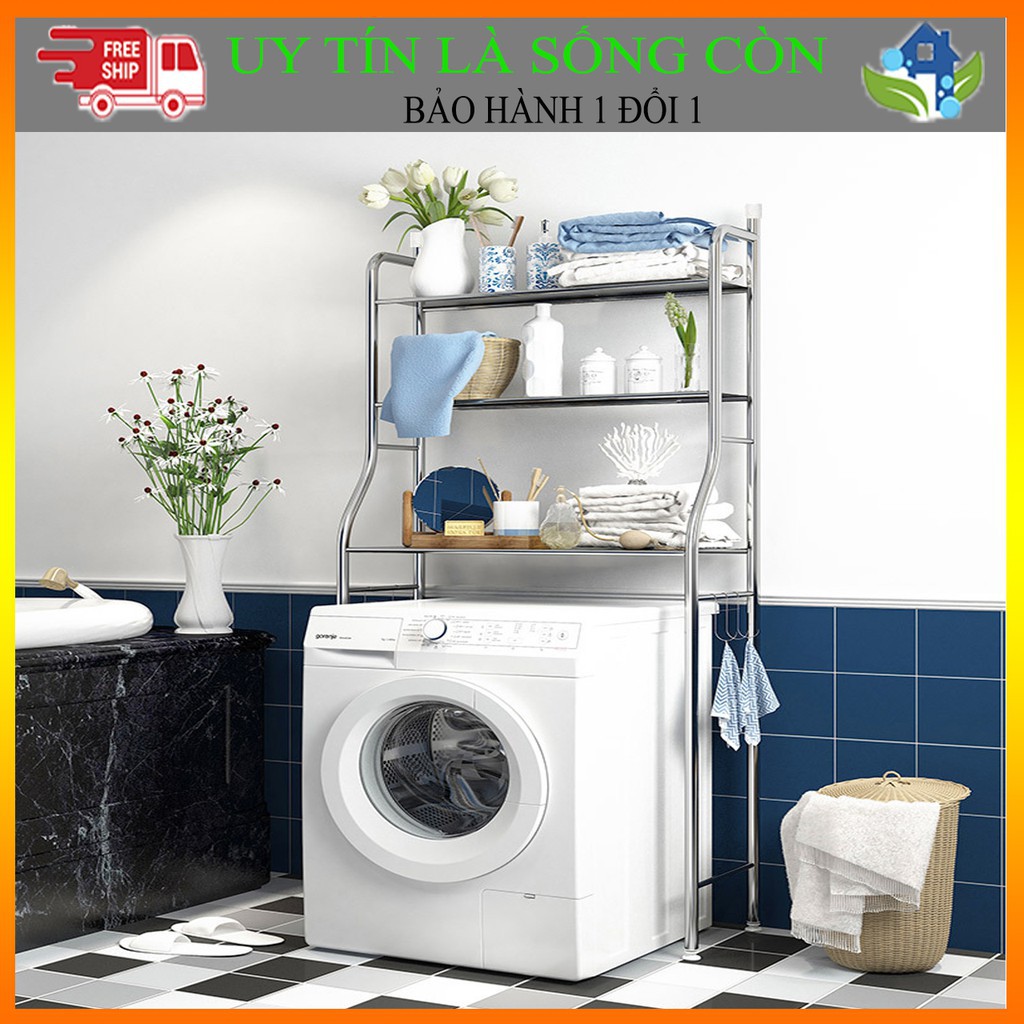 KỆ NHÀ TẮM INOX CAO CẤP CÓ LỰA CHỌN MẪU KỆ LẮP CHO BỒN CẦU VÀ MÁY GIẶT | BigBuy360 - bigbuy360.vn