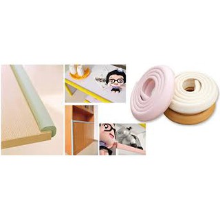 Sỉ 10 cuộn xốp bọc cạnh bàn 2m ( kèm tặng băng keo 2 mặt 3m
