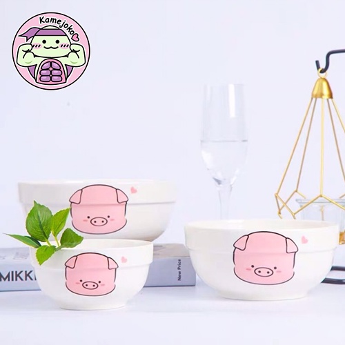 Bộ bát đĩa sứ 18 món siêu dễ thương