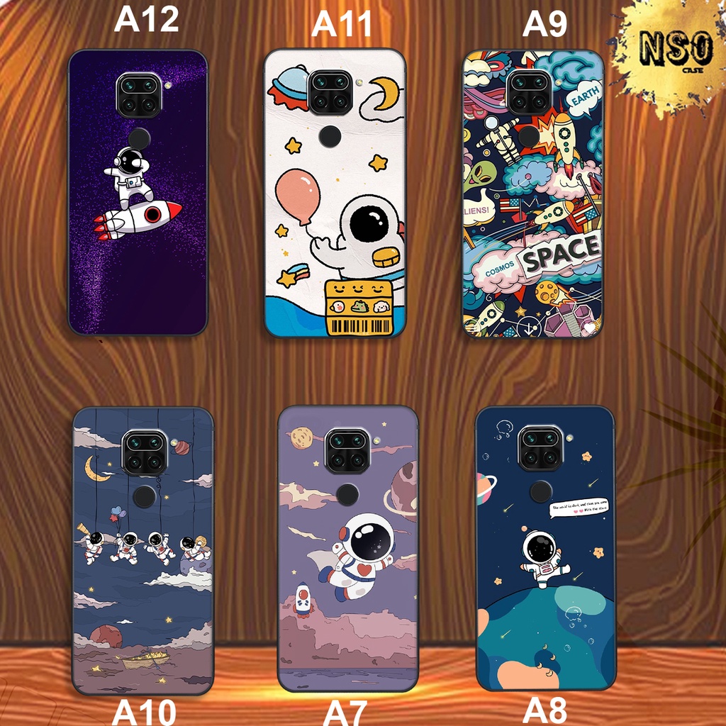 Ốp lưng redmi note 9 In Hình Phi Hành Gia Chất