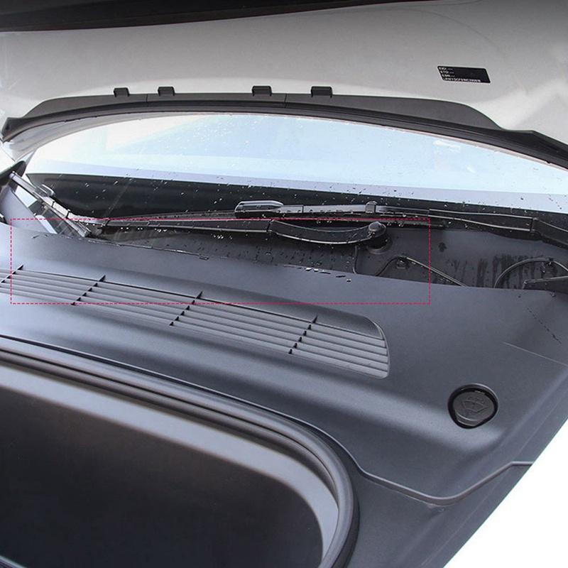 Nắp khung trước ô tô Dải nước cho Tesla Model Y 2021-2022 Phụ kiện sửa đổi nắp bảo vệ đầu vào khí