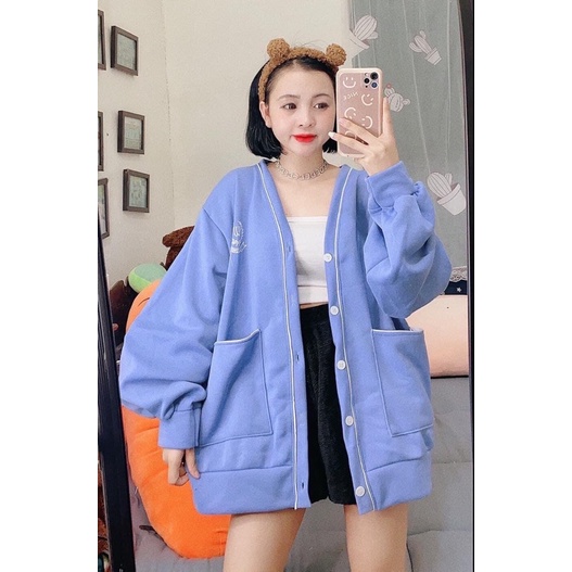 Áo khoác nỉ logo