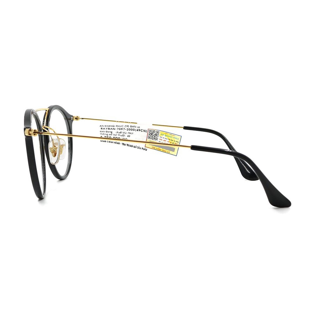 RB7097 2001-Gọng kính nam nữ Rayban chính hãng, thiết kế dễ đeo bảo vệ mắt