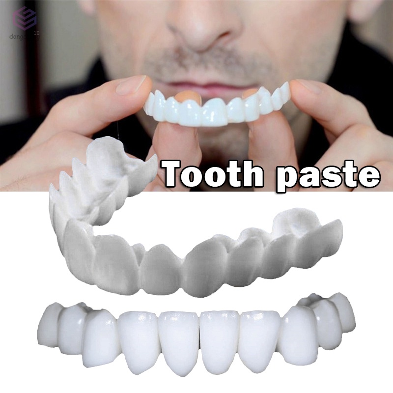 Mới Hàm Răng Giả Mặt Cười Làm Trắng Thoải Mái Tiện Dụng