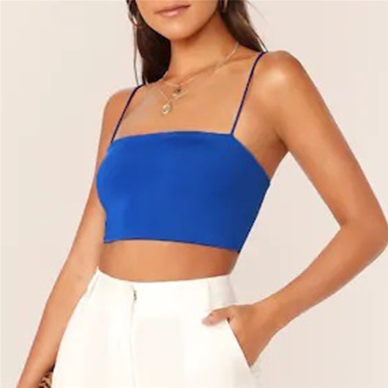 Áo Hai Dây Ôm Sát Thời Trang Mùa Hè Quyến Rũ Cho Nữ