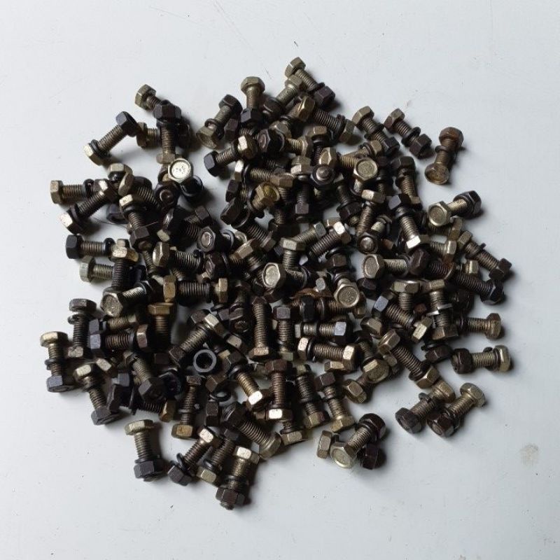 Combo ốc Eska ngoại phi 8mm dài 30mm ( gồm 10 con )