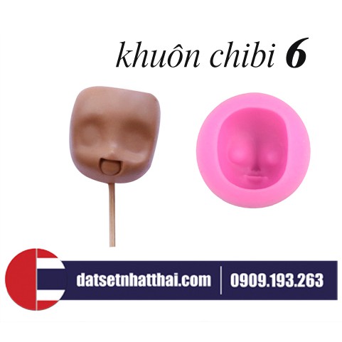 Khuôn Mặt Chibi, Làm Tượng Chibi Búp Bê Figure Đất Sét Nhật Bản Manga Anime số 6