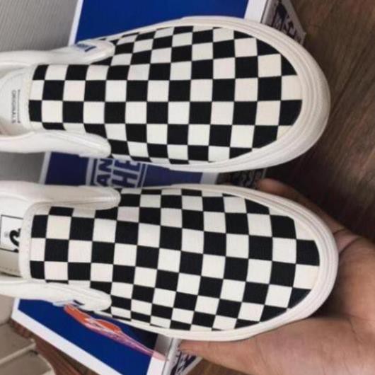 Giày 𝐕𝐀𝐍𝐒 Caro Lười🔥𝐒𝐢ê𝐮 𝐑ẻ🔥 Slipon Đủ Size Nam Nữ Full Box BiIl | BigBuy360 - bigbuy360.vn