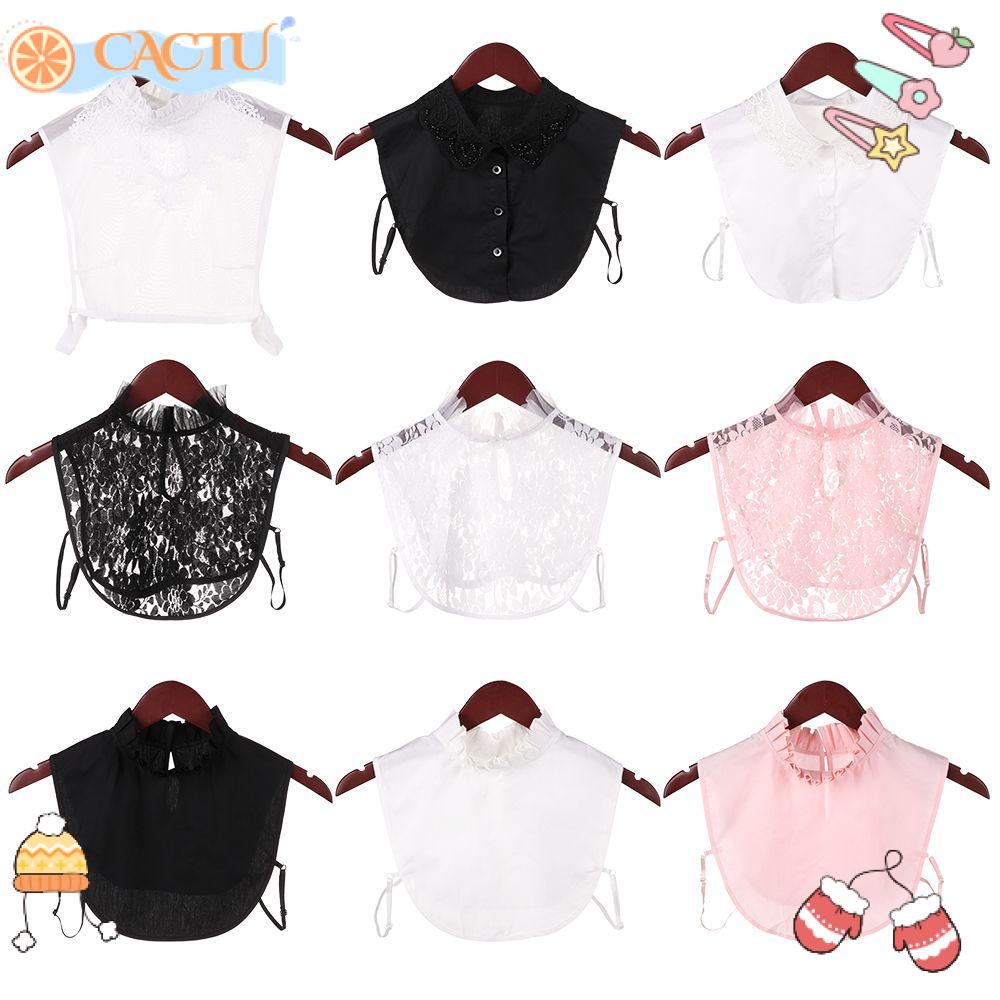 Cổ Áo Sơ Mi Giả Kiểu Cổ Điển Thanh Lịch Thời Trang
