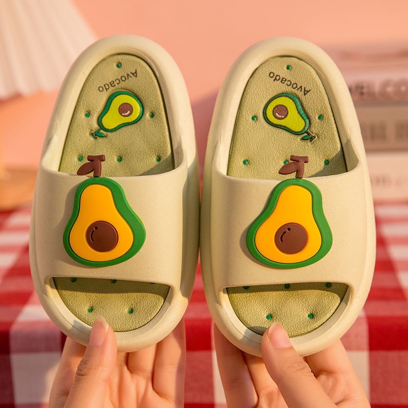Dép Bánh mì Động Vật Hoa Quả cho bé hàng mới Hè 2022