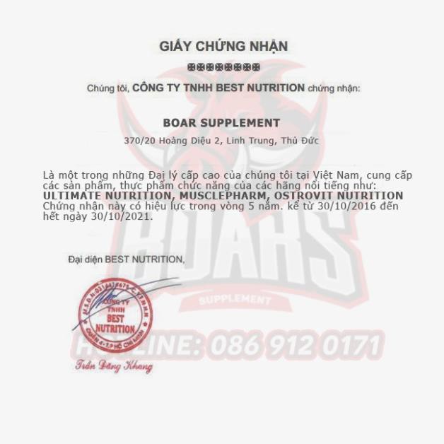 OSTROVIT CITRULLINE - TĂNG CƯỜNG SỨC MẠNH CƠ BẮP TRƯỚC TẬP