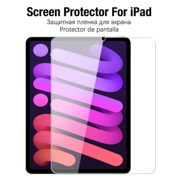 Kính cường lực 9H 2.5D bảo vệ toàn màn hình thích hợp cho iPad 10.2 inch 2019 iPad Pro 11 Air 2 3 MiNi 5 4 3 2 2017
