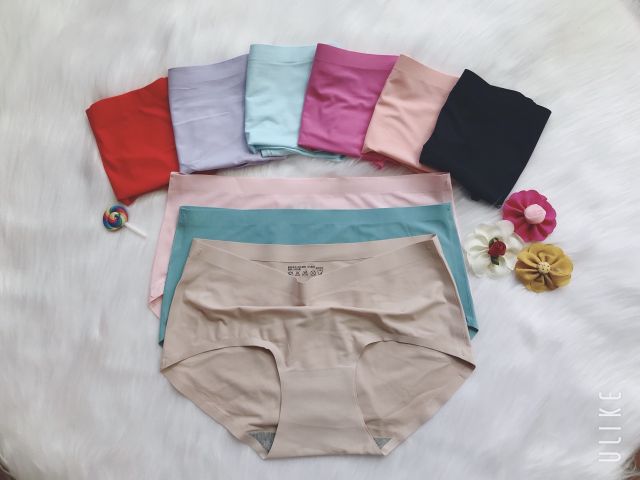 Quần lót nữ thun lạnh su đúc không đường may mặc trong váy dễ thương | BigBuy360 - bigbuy360.vn