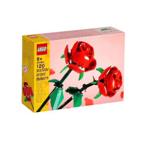 LEGO 40460 - BỘ XẾP HÌNH LEGO NON HOA HỒNG 3 BÔNG