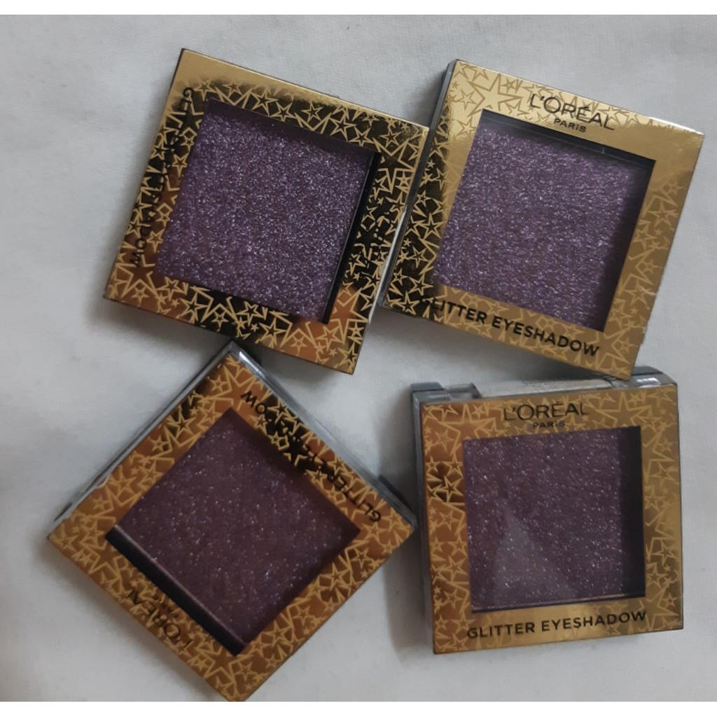 Phấn Mắt L'Oreal Paris Glitter Eye Shadow (3g) màu  02 Glitter Plumpish