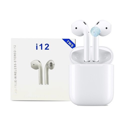 [ Free Ship ] Tai nghe Bluetooth i12 TWS 5.0 Bản quốc Tế,dùng cho iphone,ipad,android,máy tính bảng