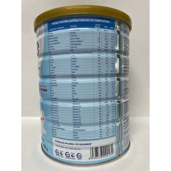 Sữa bột Alponte Colostrum 1+ ( lon 800g ) date: mới nhất