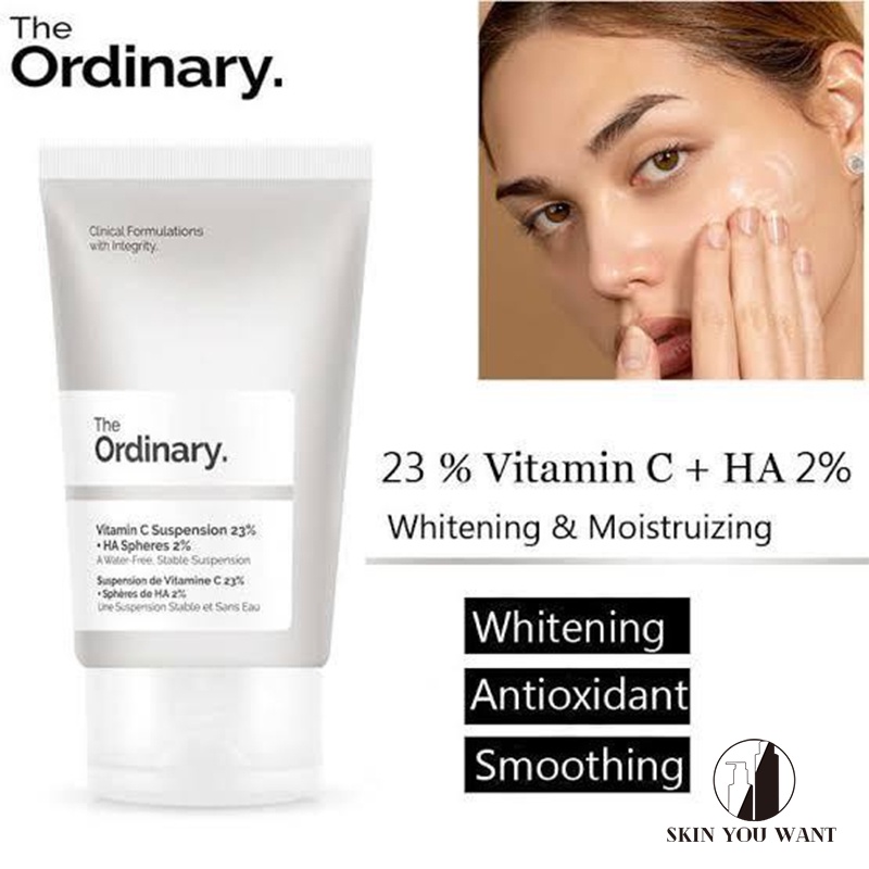 Dưỡng sáng da Vitamin C Suspension 23% + HA Spheres 2% - The Ordinary