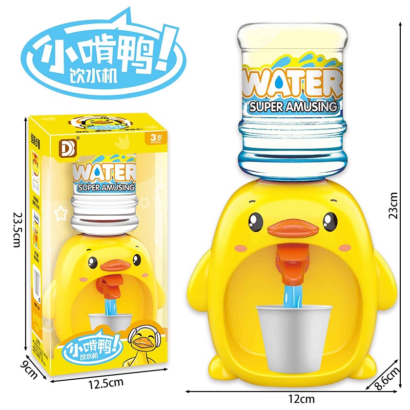 Đồ Chơi Vòi Rót Nước Hình Vịt/Chim Cánh Cụt mini Vui Nhộn Cho Bé
