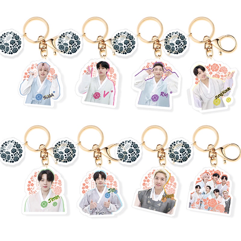 Móc khóa acrylic metagio hình nhóm nhạc BTS