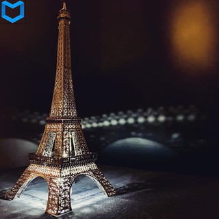 MÔ HÌNH 3D KIM LOẠI LẮP RÁP THÁP EIFFEL - chưa ráp
