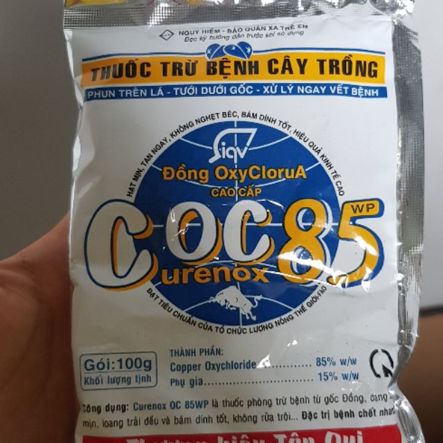 Thuốc trừ bệnh coc 85 100gr