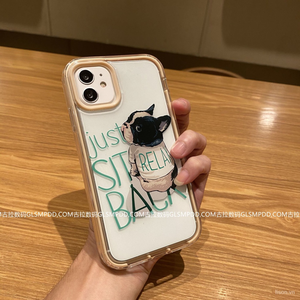 Thả Cá Tính  iphone casing Ốp Lưng Dành Cho iphone12 Điện Thoại Di Động iPhone11Bao Gồm Tất Cả Bao Gồm iphone case iphoneXS/XR/ Xu Hướng Thời Trang iphone cover