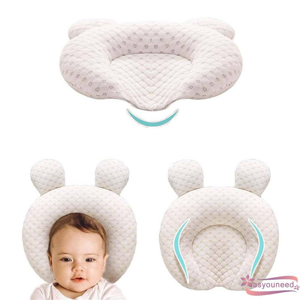 Gối định hình đầu em bé sơ sinh chống lăn bảo vệ tiện lợi