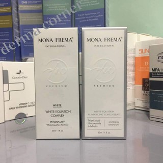 CẶP SERUM + KEM LÀM TRẮNG DA MONA FREMA WHITE