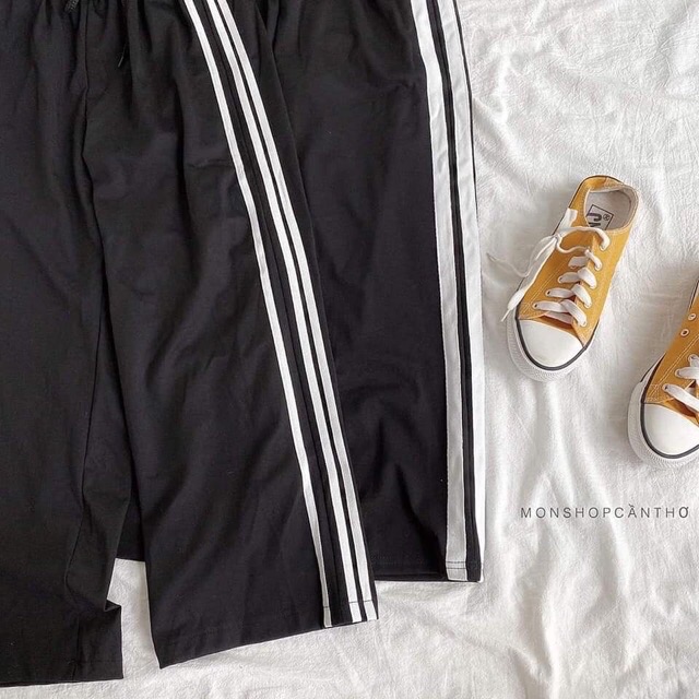 [ Mã FAMAYWA giảm 10K đơn 50K] Quần culottes chạy 3 sọc | BigBuy360 - bigbuy360.vn