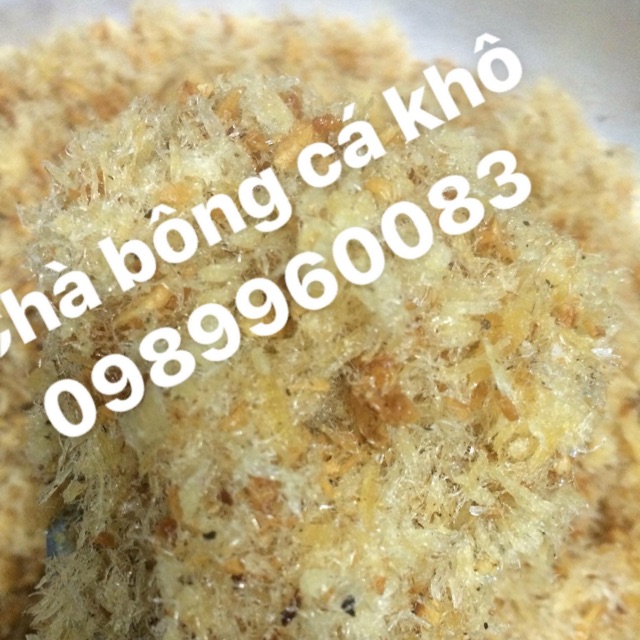 Khô chà bông cá