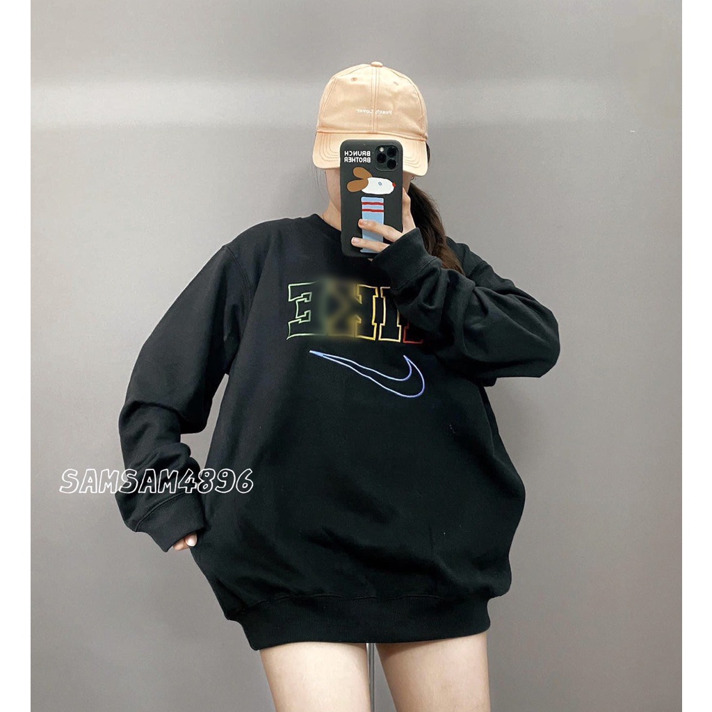 Áo nỉ tích, Áo Sweater nỉ chui đầu Ulzzang Basic