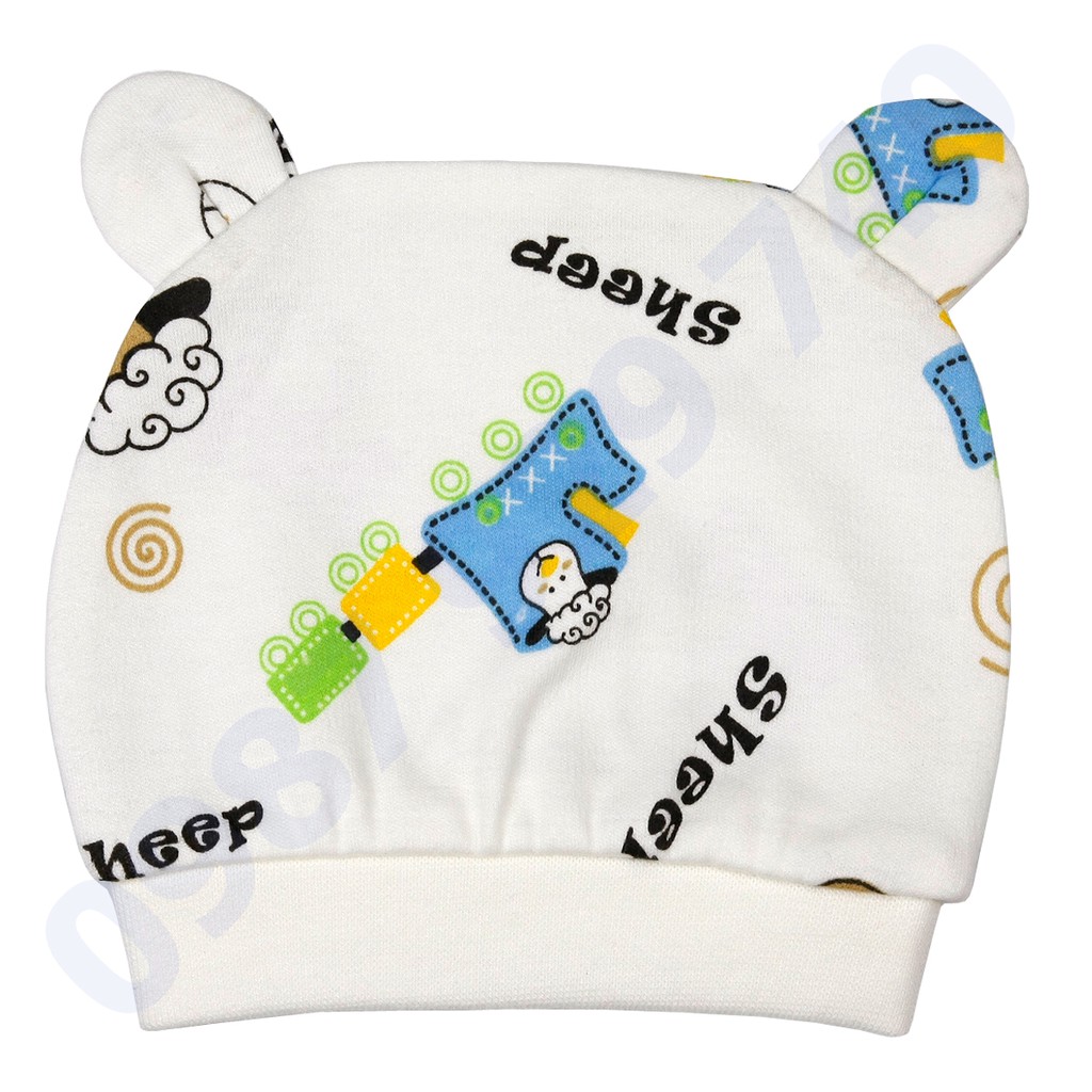 Mũ sơ sinh chất liệu nỉ cao cấp  HÀNG LOẠI 1 an toàn cho bé sơ sinh  MN55 - Đồ cho trẻ sơ sinh