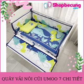  SET QUÂY CŨI VẢI UMOO 7 CHI TIẾT