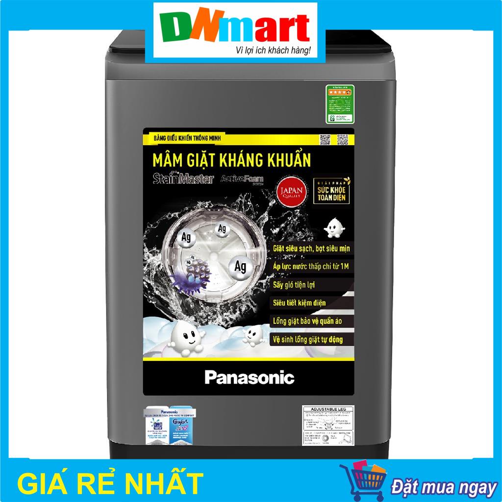 Máy giặt Panasonic NA F90A9DRV cửa trên 9kg, mới 2021
