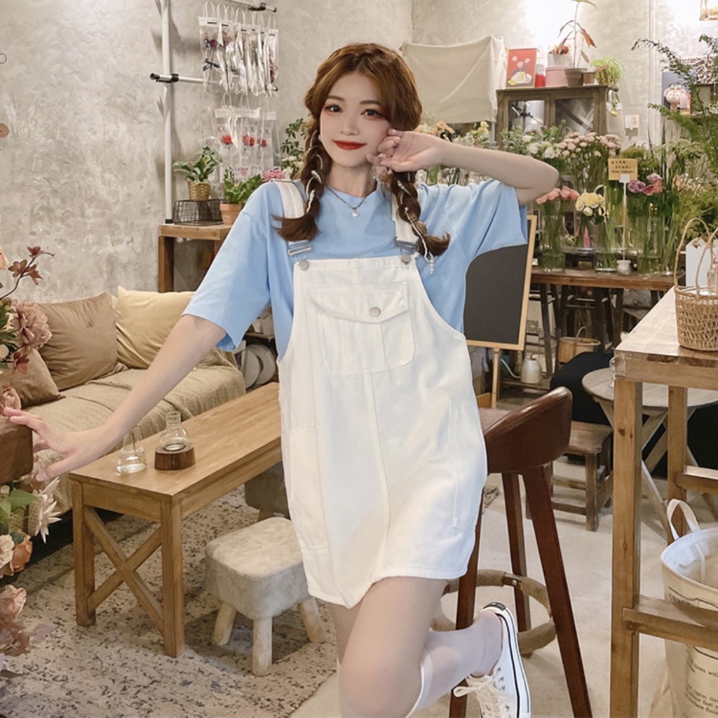Yếm Váy Cao Cấp Chất Liệu Kaki ( Yếm Lửng ) Y8