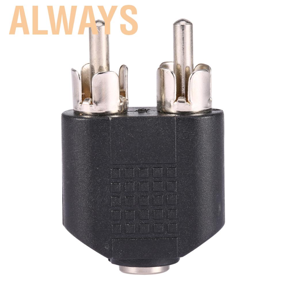 [Wholesale Price] Giắc chuyển đổi từ 3.5mm Female Stereo sang RCA Male