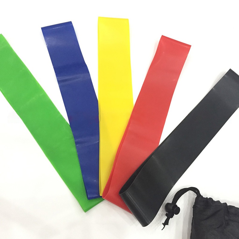 Dây kháng lực cao su mini band tập mông đùi toàn thân tập gym tại nhà