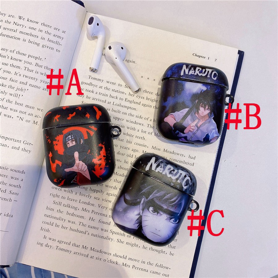 Ốp Bảo Vệ Hộp Đựng Tai Nghe AirPods 2 Hình Naruto Xinh Xắn