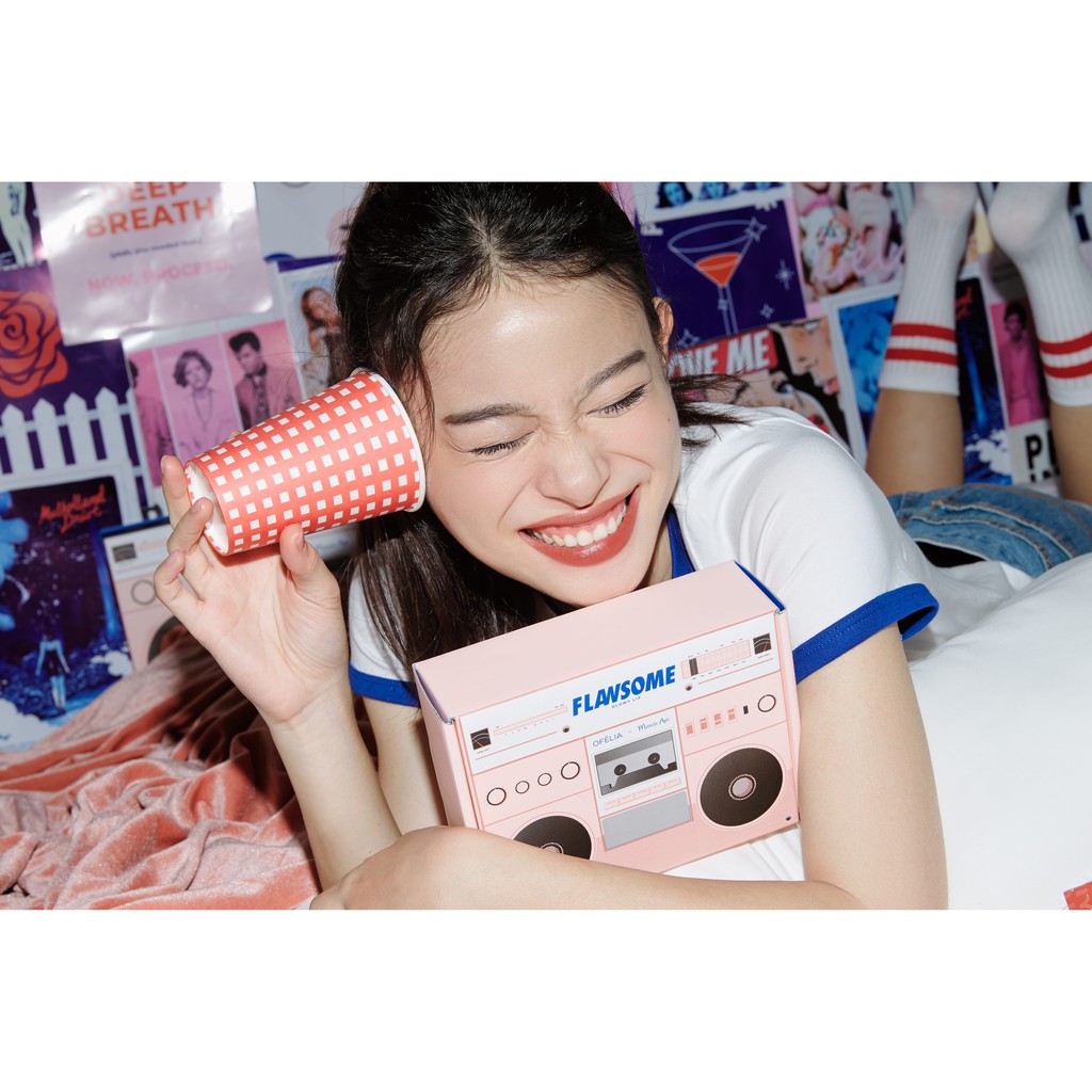 17 (Nâu Cam Đất) - Son Sáp Tint Bóng OFÉLIA FLAWSOME Glowy Lip (2g) | BigBuy360 - bigbuy360.vn