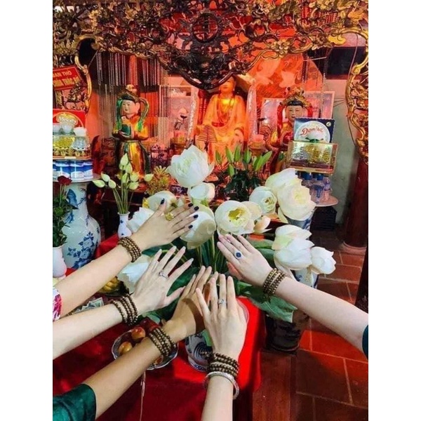 Vòng tay trầm hương quấn (kèm ảnh thật)