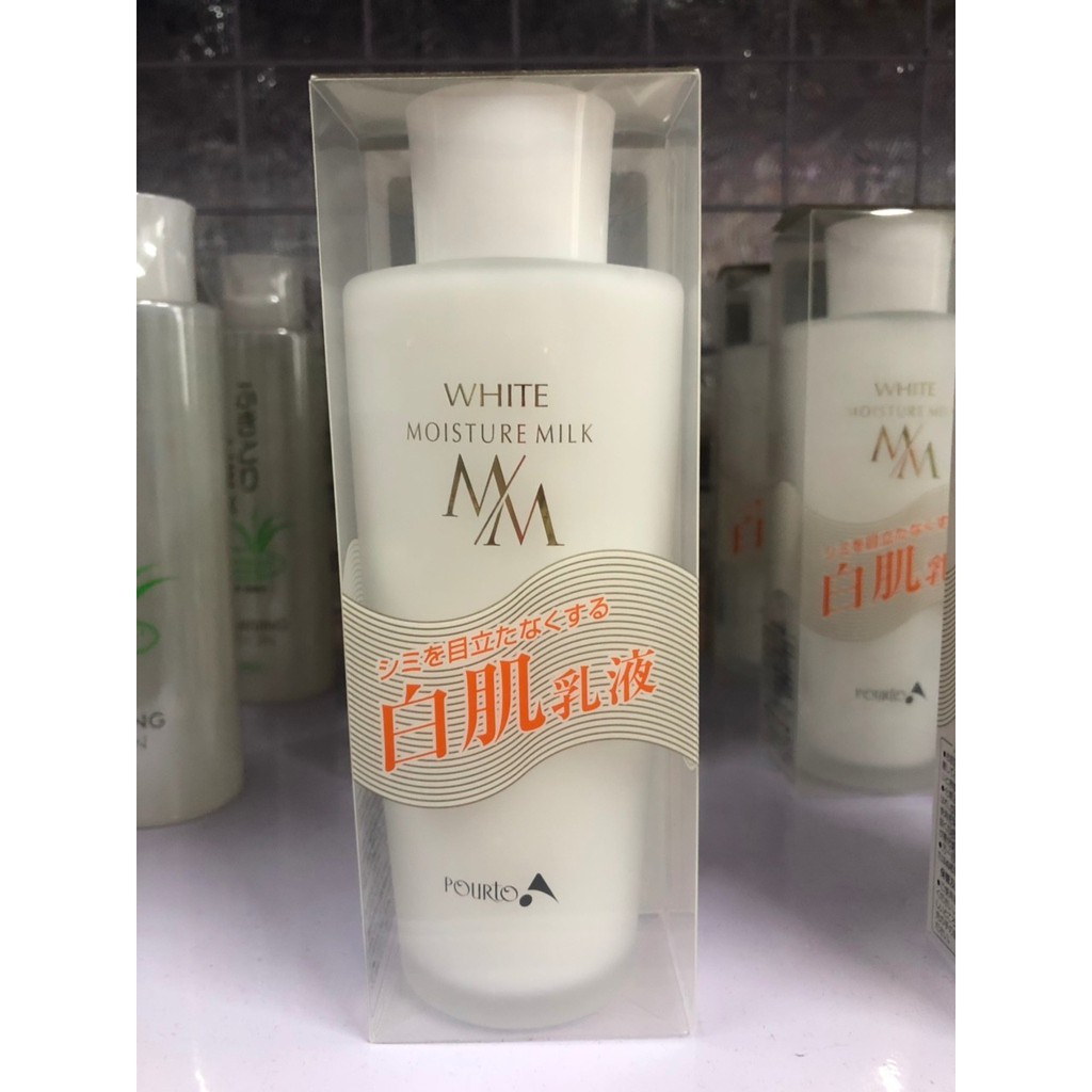 Kết quả hình ảnh cho Pourto A white moisture milk