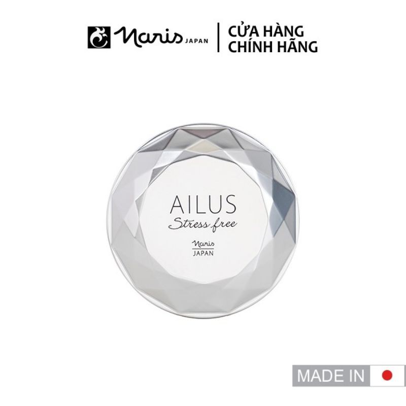[Chính hãng] Phấn phủ (nén) sáng da Naris Ailus Stress Free Face Powder 12g