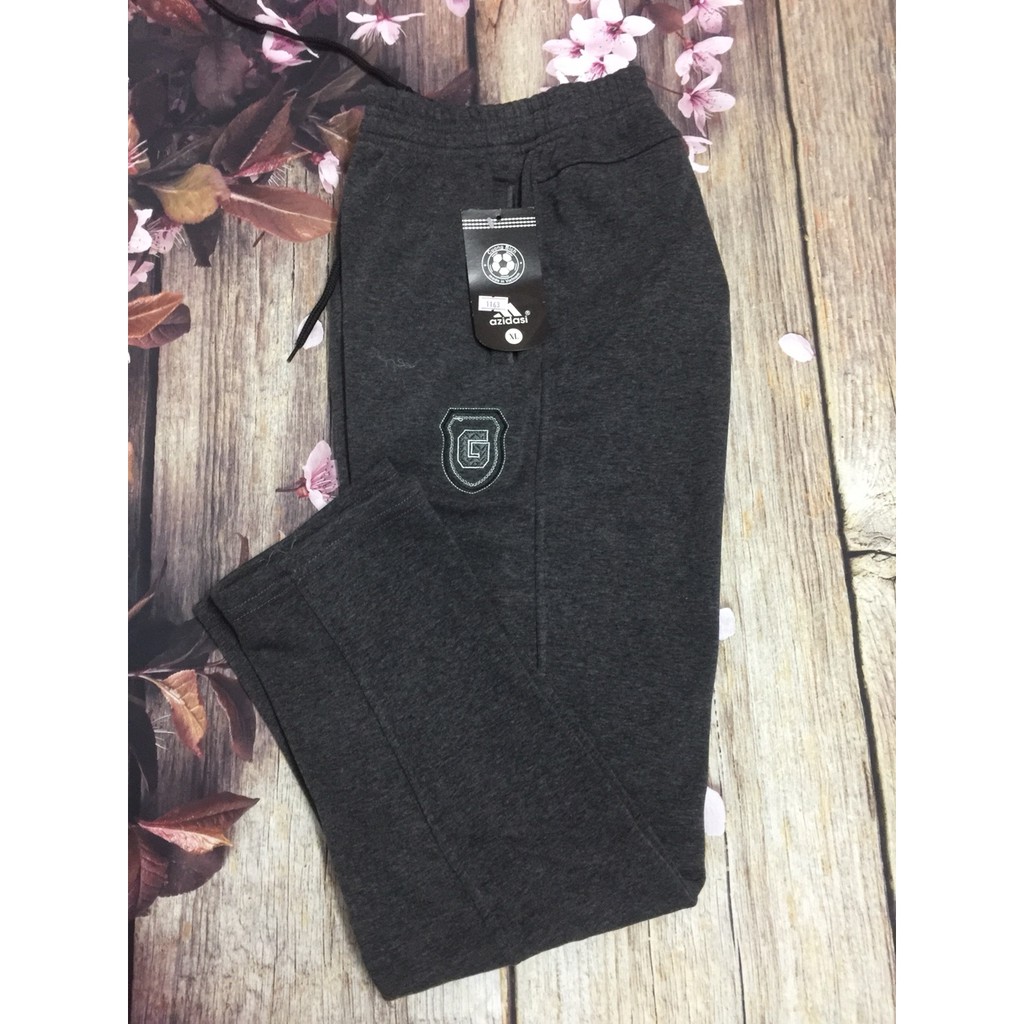 Quần Nỉ Nam Ống Suông Lót Lông Siêu Ấm