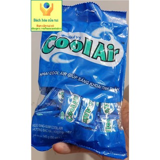 Kẹo Sing gum Cool Air hương bạc hà 145g (Bịch 50 viên)