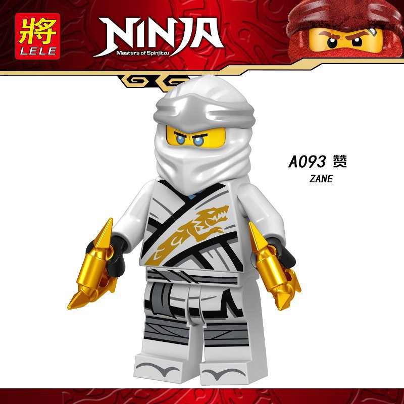 Minifigures Ninjago Các Nhân Vật Kai Lloyd Zane Jay Cold Mẫu Ra Mới Nhất Lele A090 A097