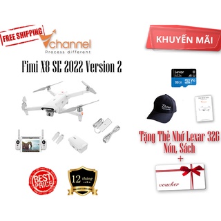 Xiaomi Fimi X8 SE WHITE 2022 V2, bảo hành chính hãng 12 tháng *TẶNG THẺ NHỚ LEXAR 32G, NÓN, HDSD TIẾNG VIỆT, FREESHIP