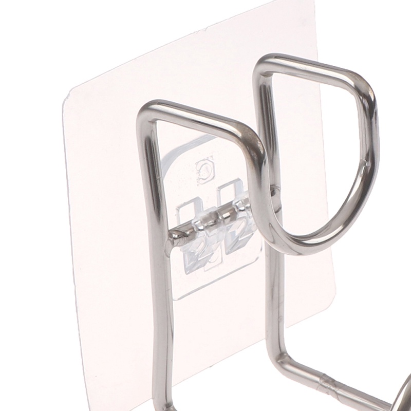 Giá Đỡ Treo Chậu Rửa Bằng Thép Không Gỉ Tự Dính Tiết Kiệm Không Gian