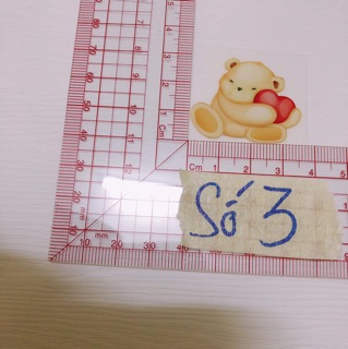 Sticker ủi, hình ủi, patch ủi hình gấu (Phụ liệu may vá trang trí quần áo may mặc, Handmade, DIY)